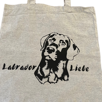 Baumwolltasche "Labradorliebe"