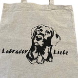 Baumwolltasche "Labradorliebe"