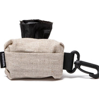 TREUSINN® Kotbeuteltasche TIDY Leinen Natur, aus beschichtetem Leinen, waschbar bei 30 °C