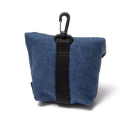 TREUSINN® Leckerlitasche GOODY Leinen Jeans, Material beschichtetes Leinen und Wachstuch, waschbar bei 30°C
